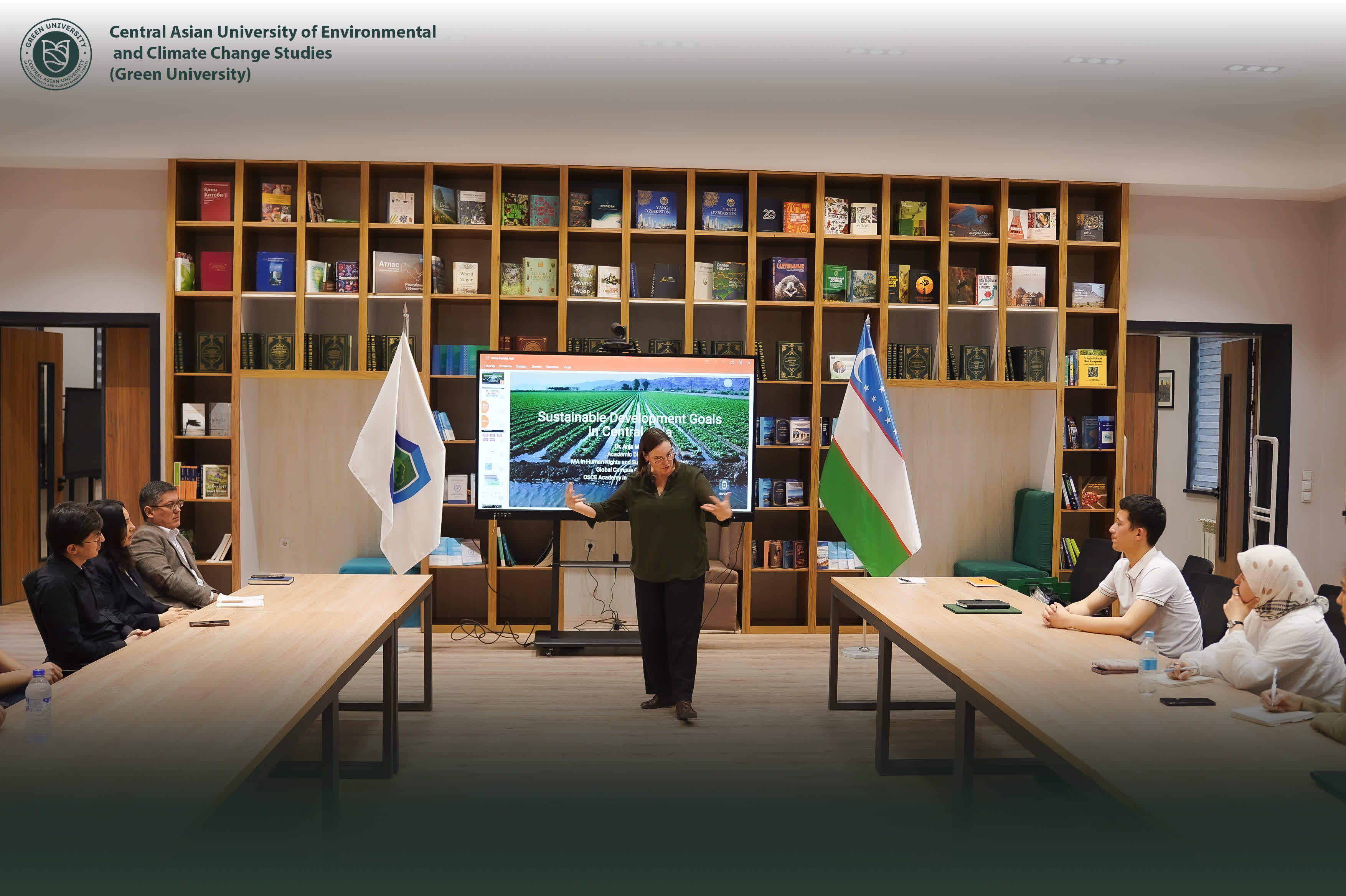 Green University Hosts OSCE Academy Delegation