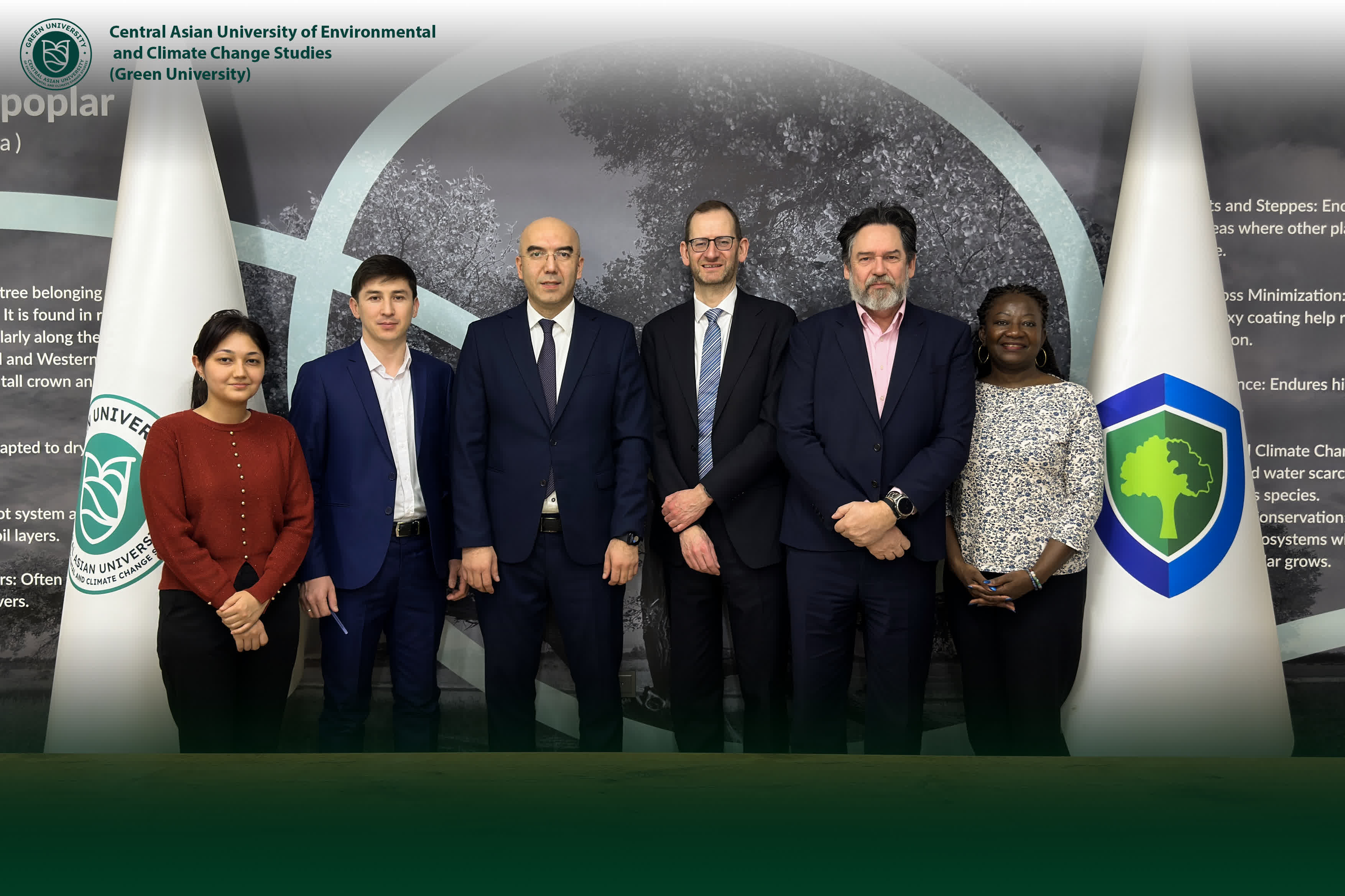 Green University’da London South Bank University (LSBU) delegatsiyasi bilan ta’lim, i…