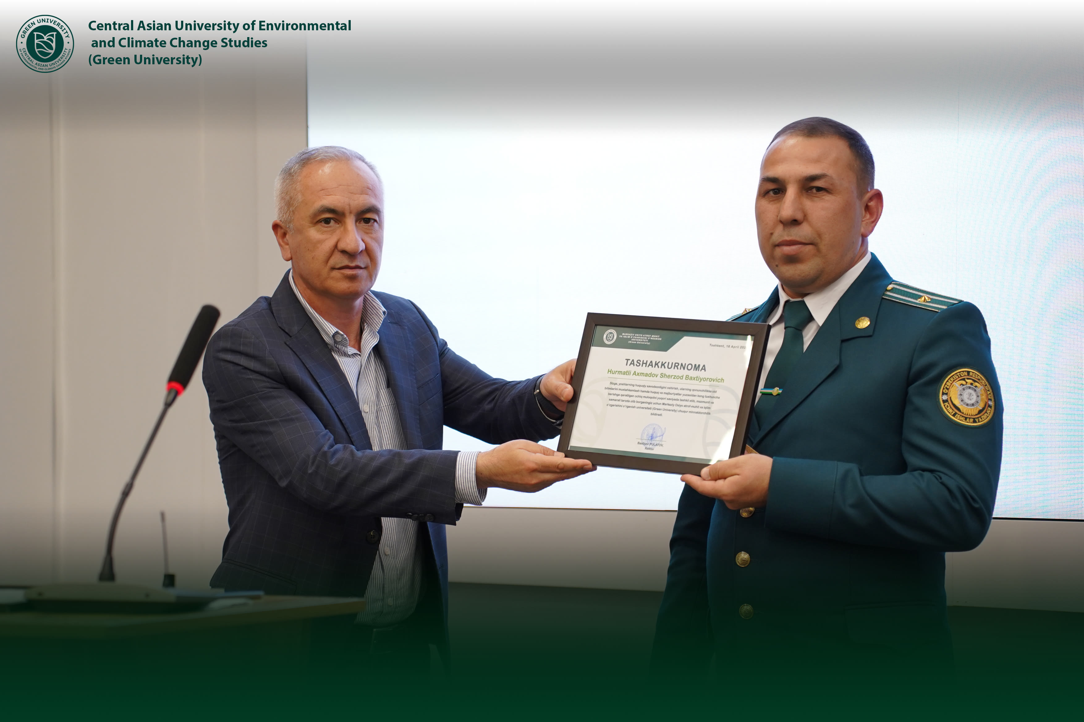 "Yoshlar kuni" munosabati uchun Green University’da keng qamrovli tadbirlar o'tkazild…