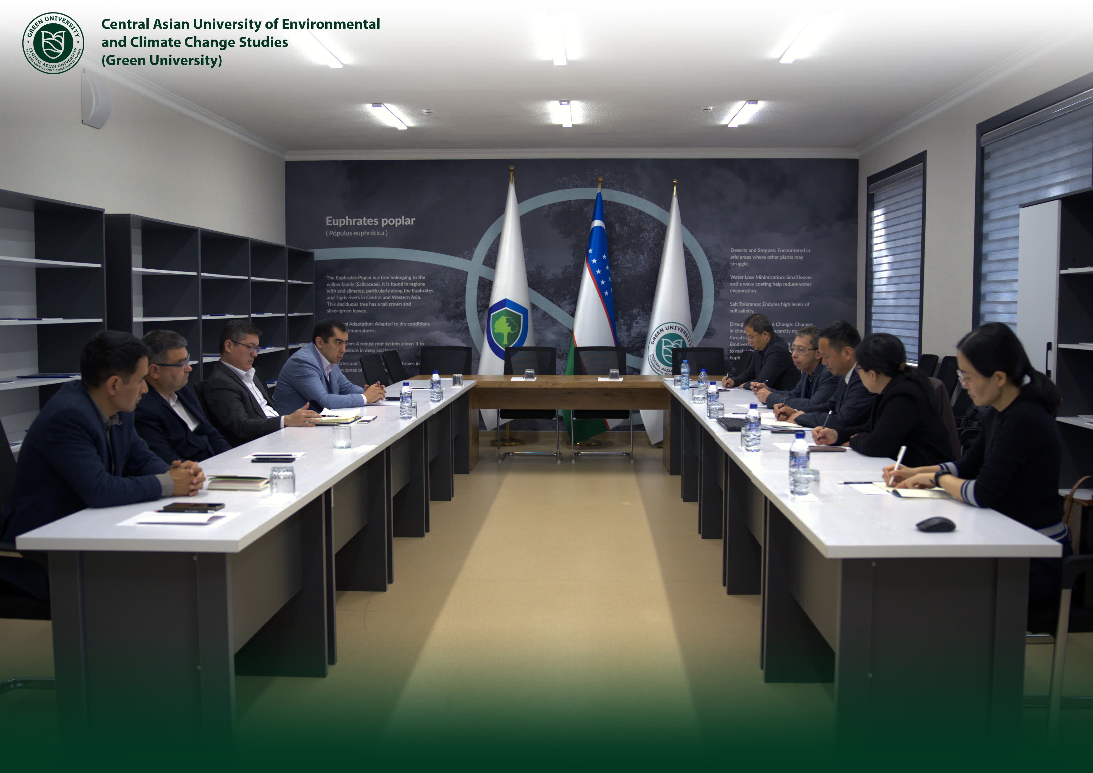 Green University Hosts Delegation from Beijing Institute of Economics and Management
